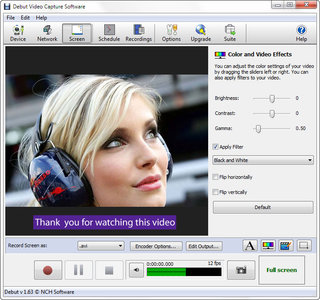 NCH Debut Video Capture Pro 2.22
