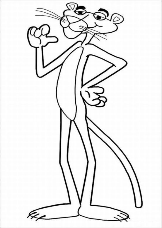 Coloring Pages Fun: Pink Panther Show Coloring Pages