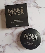 REVIEW : MAKE OVER Powerstay Matte Powder Foundation 