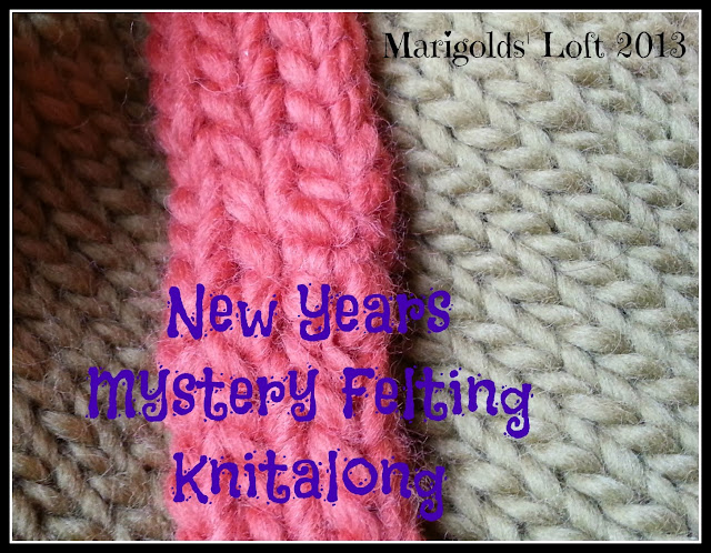 New Years Mystery Felting Knitalong