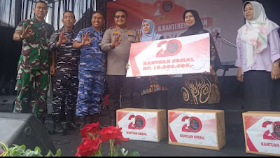 Alumni Akademi TNI - Polri 2003 tergabung dalam Bramastya 2003 adakan Bakti Sosial dan Bakti Kesehatan Bramastya 2003