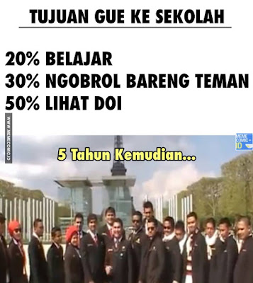 10 Meme 'Nakal Dulu Baru Sukses' Ini Nyindir Kids Zaman Now, Bikin Ngakak!