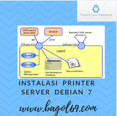 Cara Konfigurasi Printer Server di Debian 