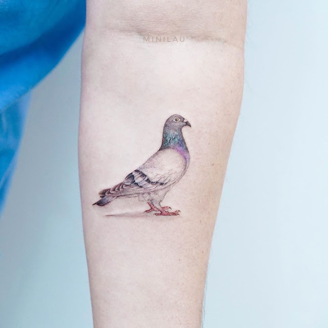 Tatuagens de aves para as mulheres 