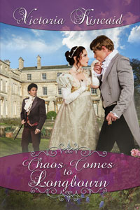 Book cover: Chaos Comes to Longbourn by Victoria Kincaid