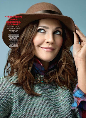Drew Barrymore secret beauty issue for Lucky Magazine US May 2013