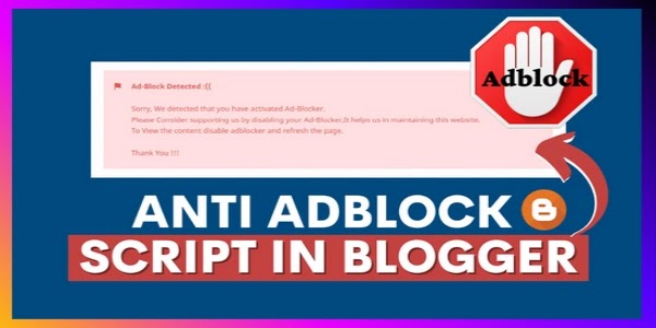 How to add anti-ad block code to block ad blockers