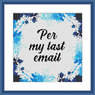 Per my last email funny cross stitch - Tango Stitch