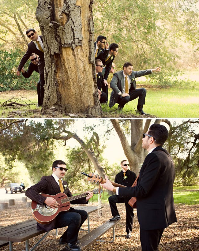 groom with banjo