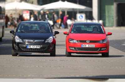 Opel Corsa & VW Polo test: consumption miser among themselves