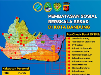 lokasi check point psbb bandung raya