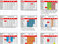 Kalender Pendidikan 2018/2019 SD, SMP, SMA, SMK dan SLB Provinsi Jawa Tengah