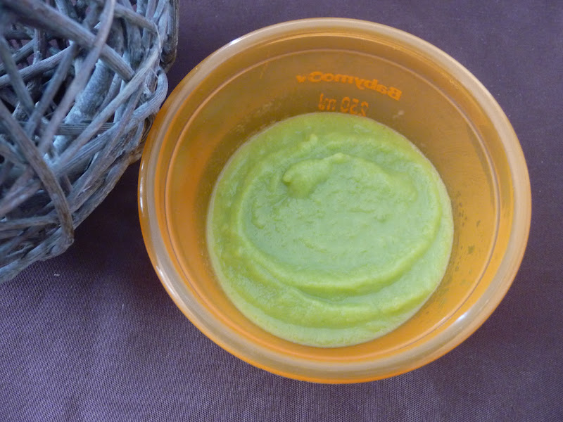 Papilles On Off Puree De Courgettes Et Haricots Verts Pour Bebe Au Thermomix