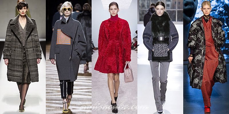 Winter 2014 - 2015 Women's Coats Fashion Trends