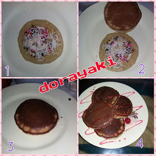 Resep Cara Membuat Dorayaki Toping Meses dan Keju