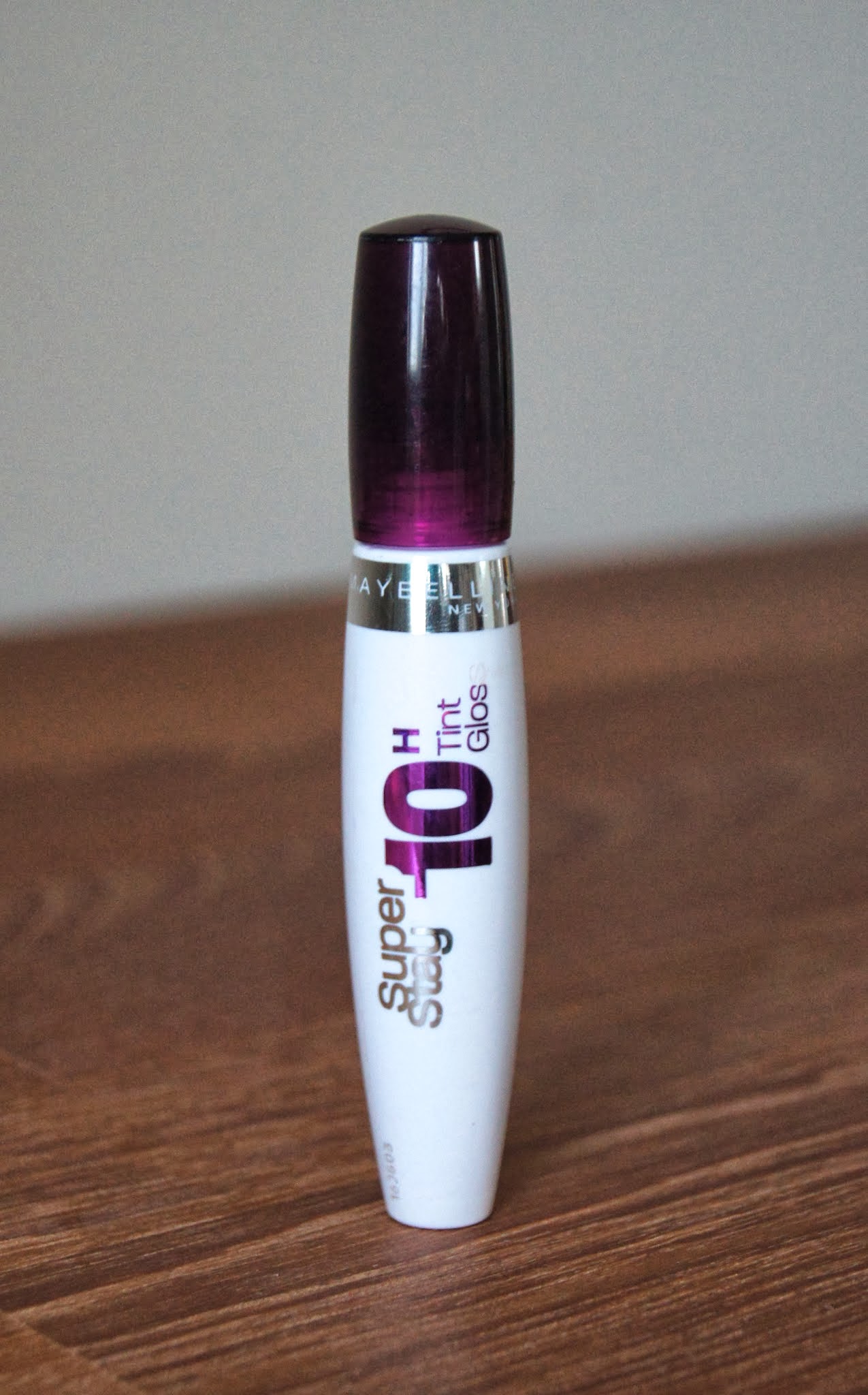 Maybelline Super Stay 10hr Tint Gloss Timeless Plum Review Swatch