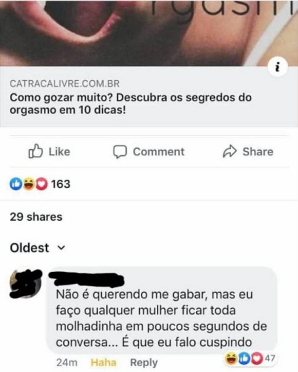 comentários