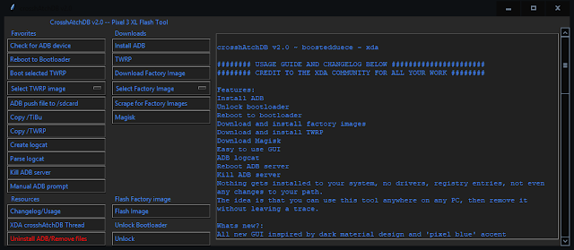 Pixel 3 XL Flash Tool crosshAtchDB v2.1 Free Download [ 100% Working ]