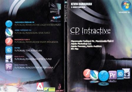 Inilah Contoh Desain  Cover CD  Interaktif SMKN 1 Ampek Angkek