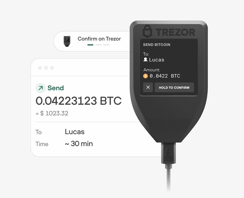 Trezor io start