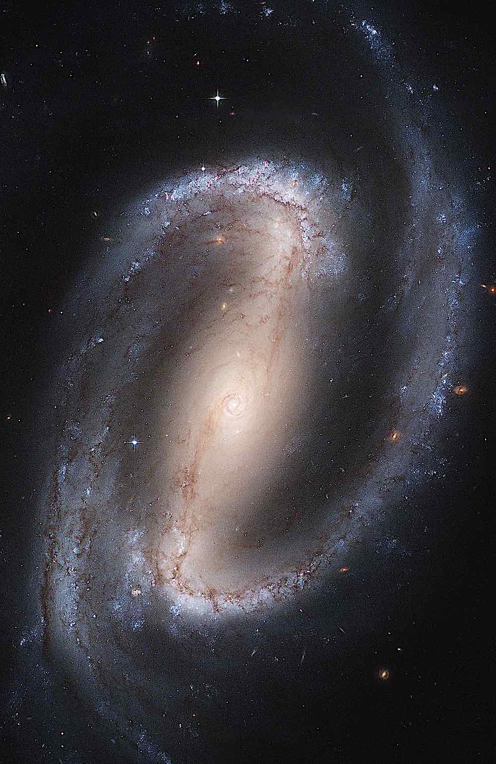 Hubble space galaxy