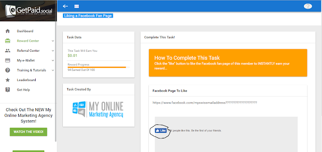 Get Paid for Liking Facebook Pages
