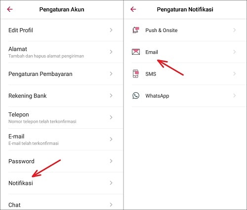 Cara Menonaktifkan Notifikasi Bukalapak di Email Dengan Mudah