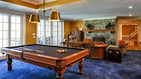 Beautiful Snooker in American Luxury House