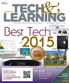 Tech & Learning. Ideas and tools for ED Tech leaders 36-05 - December 2015 | ISSN 1053-6728 | TRUE PDF | Mensile | Professionisti | Tecnologia | Educazione
For over three decades, Tech & Learning has remained the premier publication and leading resource for education technology professionals responsible for implementing and purchasing technology products in K-12 districts and schools. Our team of award-winning editors and an advisory board of top industry experts provide an inside look at issues, trends, products, and strategies pertinent to the role of all educators –including state-level education decision makers, superintendents, principals, technology coordinators, and lead teachers.