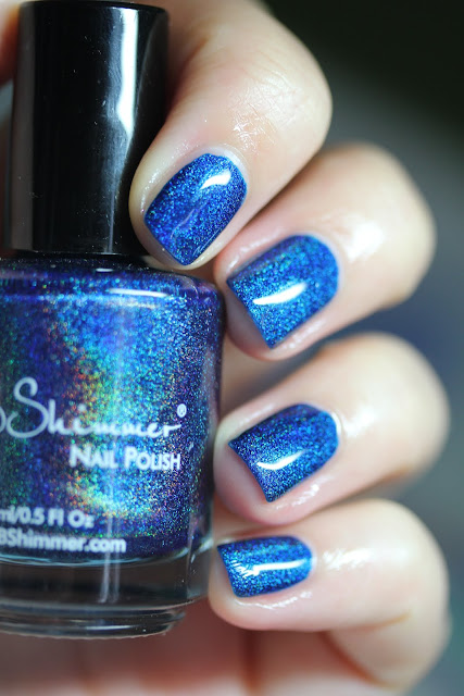 KBShimmer Shoe the Blues Away Hella Holo Customs