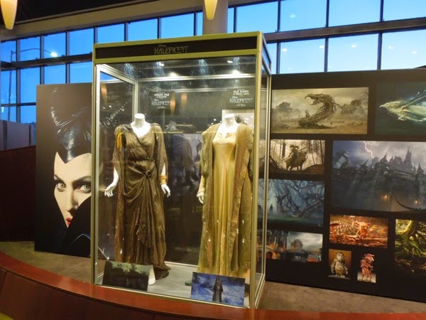 Disney Maleficent movie costume display