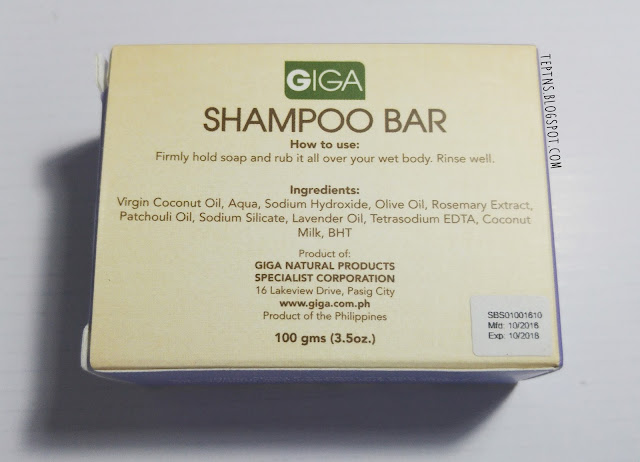 Giga Shampoo Bar Review