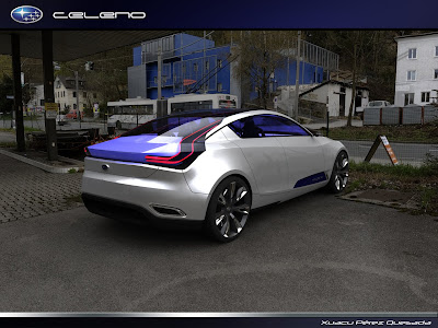 Subaru Celeno Concept Back