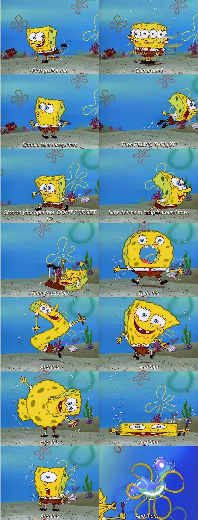 bubblestand bubble blowing technique spongebob