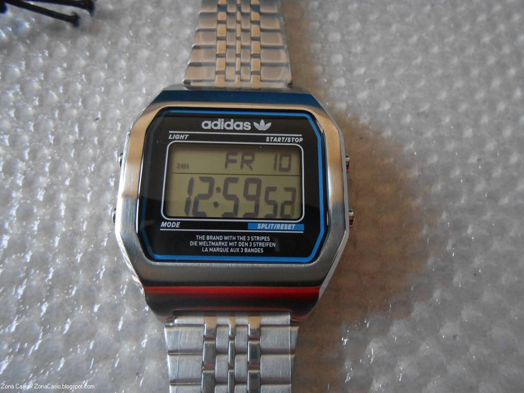 Zona Casio: Comparativa entre digitales All Steel: Adidas Digital VS Casio A1000