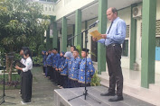 Kanit Intel Polsek Tambun Selatan Imbau Pencegahan Kenakalan Remaja Pada Giat "Police Go To School"