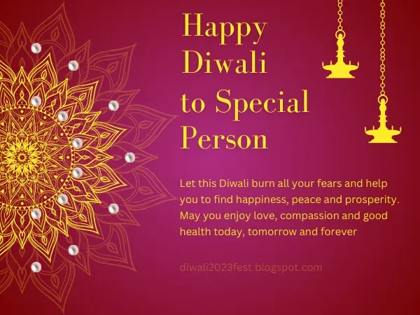 Deepawali Messages to Someone Very Special