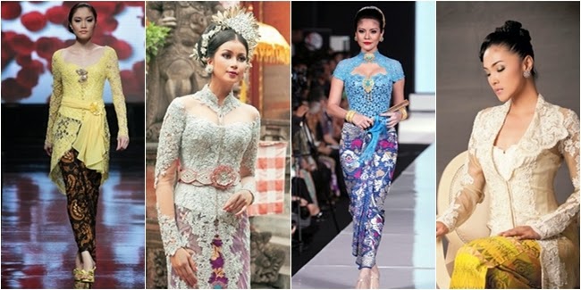 Model Bentuk kerah yang cocok untuk kebaya