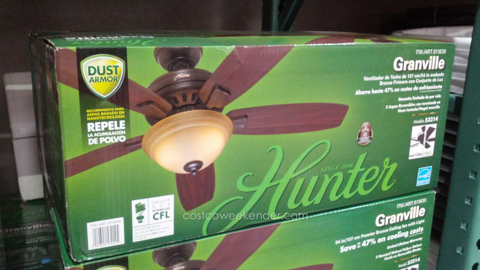 Hunter Granville 54 Ceiling Fan