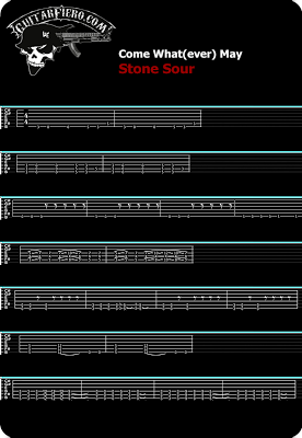 Tablaturas Come What ever may