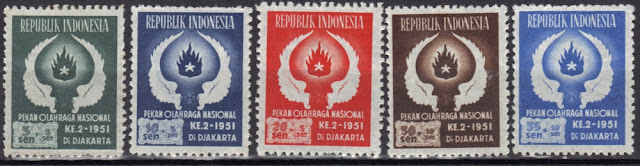 Indonesia - 1951 National Sports Festival - Jakarta