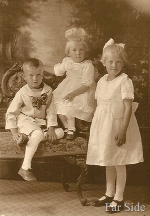 Meady's kids early 1920's Meady's kids early 1920's