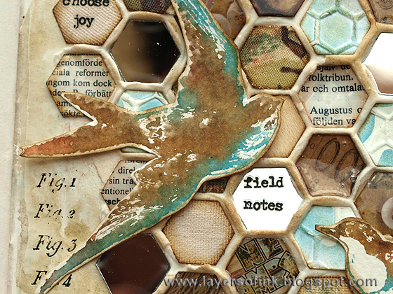 Layers of ink - Frameworks Mosaic Tutorial by Anna-Karin