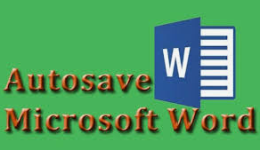 Cara menyimpan otomatis di ms word semua versi