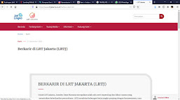 Ingin Berkarir di PT LRT Jakarta, Berikut Informasi Lowongan Kerja Untuk Anda!