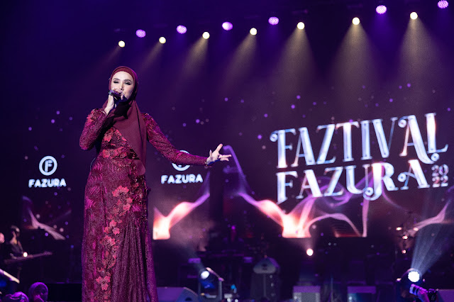 KONSERT SULUNG FAZTIVAL FAZURA 2022 MENCATAT SEJARAH TERSENDIRI DAN DUA REKOD BAHARU