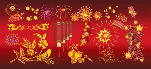 Beautiful Free Chinese New Year Vector Images