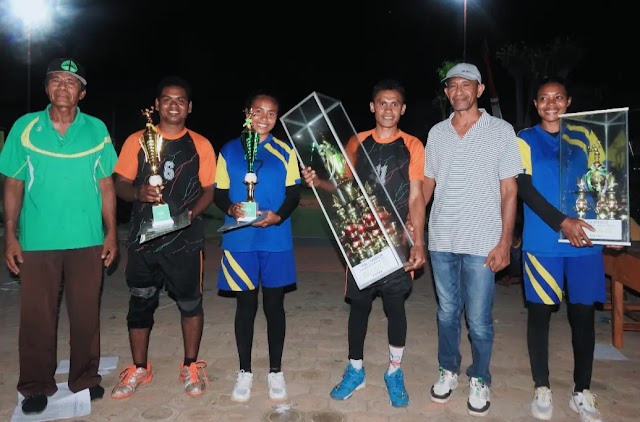 SMKN Muriabang dan MAN 2 Alor Guru menjadi Juara MAN 2 Alor CUP V