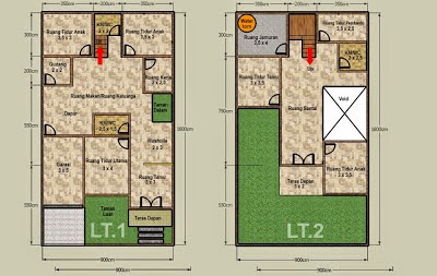 Desain Rumah  Minimalis  2 Lantai Luas  Tanah  150 M2  MODEL 
