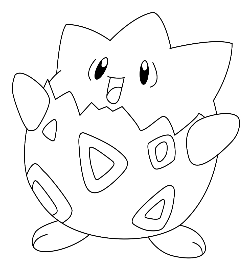 Download How To Draw Togepi - Draw Central